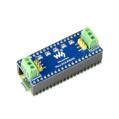 2-Channel RS232 Module for Raspberry Pico (SP3232EEN Transceiver) - 2