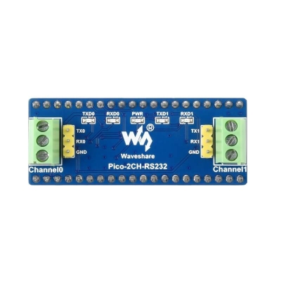2-Channel RS232 Module for Raspberry Pico (SP3232EEN Transceiver) - 5