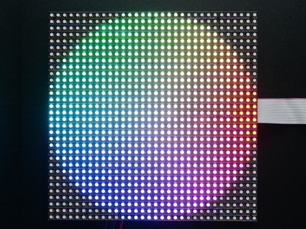 32x32 RGB LED Matrix Panel - 5mm Pitch - Thumbnail