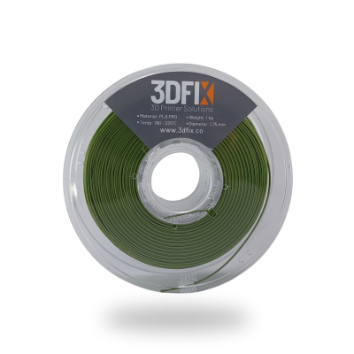 3DFIX Filament PLA PRO Haki Yeşil 1.75mm 1Kg - 1