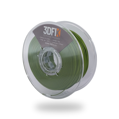 3DFIX Filament PLA PRO Haki Yeşil 1.75mm 1Kg - 3