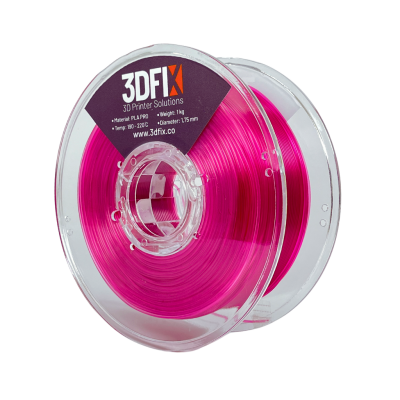 3DFIX Filament PLA PRO Şeffaf Pembe 1KG 1,75mm - 2