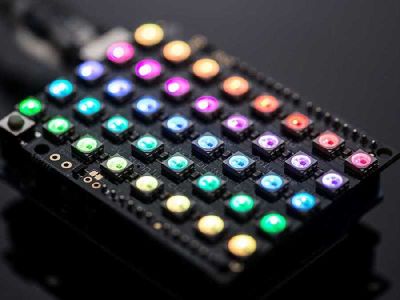 Neopixel 40'lı RGB LED Matrix Shield