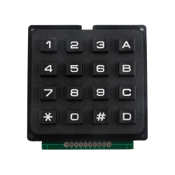 SAMM - 4x4 Keypad Black