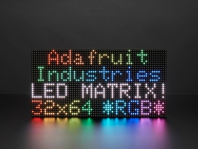 64x32 RGB LED Matrix - 5mm Pitch - 1