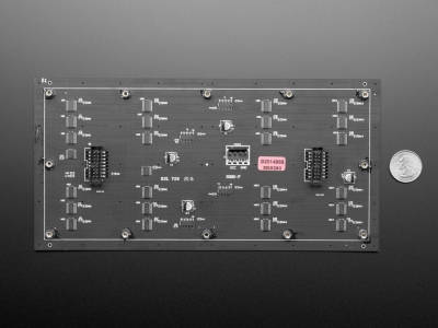 64x32 Esnek RGB LED Matrisi - 4mm Aralıklı
