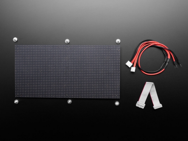 64x32 Esnek RGB LED Matrisi - 5mm Aralıklı - Thumbnail
