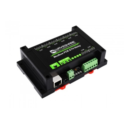 8-ch Ethernet Relay Module, Modbus RTU/Modbus TCP Protocol, PoE port Communication, With Various Isolation And Protection Circuits - 4