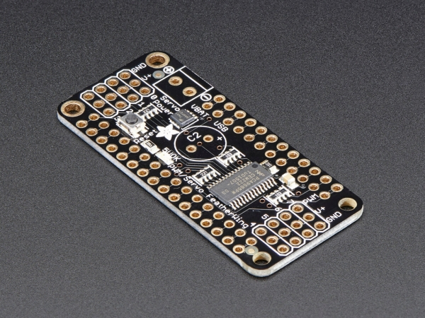 Adafruit - 8-Channel PWM or Servo FeatherWing Plugin for All Feather Boards