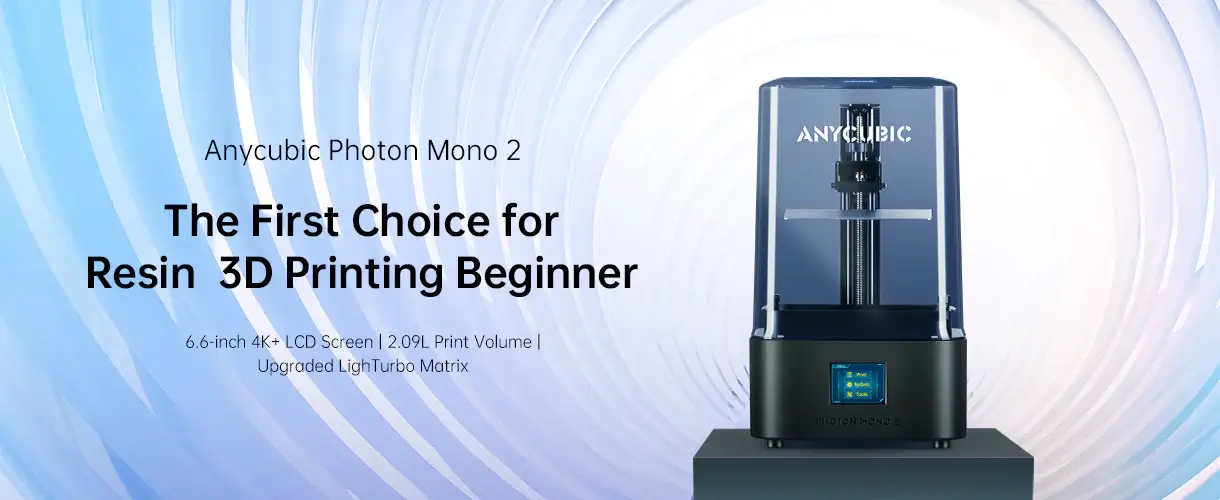 AnyCubic Photon Mono 2 Resin 3D Printer; 6 Monochrome LCD Screen