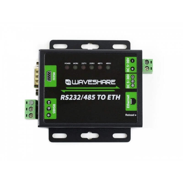 AB için Endüstriyel RS232/RS485 - Ethernet Dönüştürücü - Thumbnail