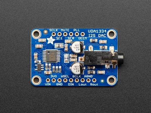 Adafruit I2S Stereo Dekoder - UDA1334A Breakout - Thumbnail