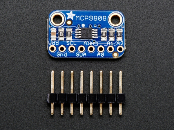 Adafruit MCP9808 Yüksek Hassasiyetli I2C Sıcaklık Sensörü - Thumbnail