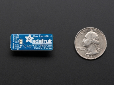 Adafruit Micro Lipo - USB LiIon/LiPoly Şarj Cihazı - v1