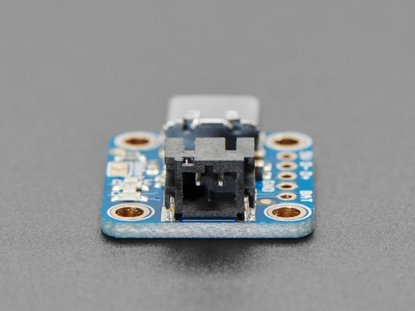 Adafruit Mikro-Lipo Şarj Cihazı için LiPoly Batt ve USB Type C Jack - Thumbnail