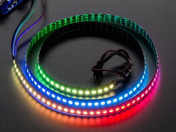 Adafruit - Adafruit NeoPixel Digital RGB LED Strip 144 LED - 1m Black