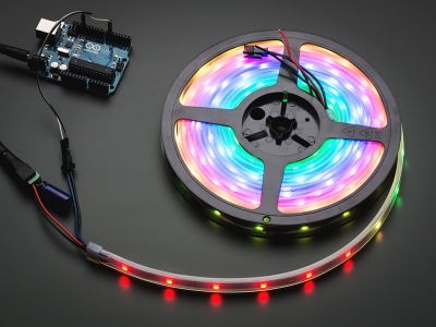 Adafruit NeoPixel Digital RGB LED Strip - White 30 LEDs 1m - 1