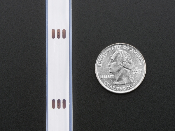Adafruit NeoPixel Dijital RGB LED Şerit - Beyaz 30 LED 1m - Thumbnail