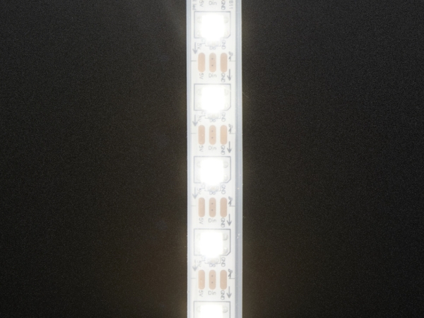 Adafruit NeoPixel Dijital RGBW LED Şerit - Beyaz PCB 30 LED/ 1 m - Thumbnail