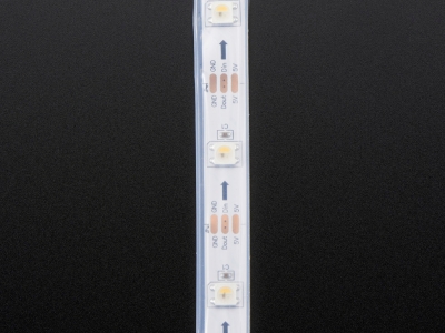 Adafruit NeoPixel Dijital RGBW LED Şerit - Beyaz PCB 30 LEDm 1m