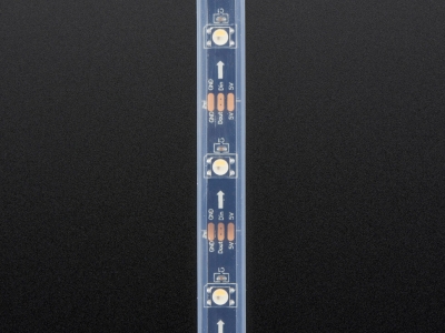 Adafruit NeoPixel Dijital RGBW LED Şerit - Siyah PCB 30 LED/m 1m