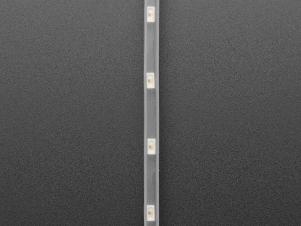 Adafruit NeoPixel LED Yan Işık Çubuğu - Siyah 60 LED - Thumbnail