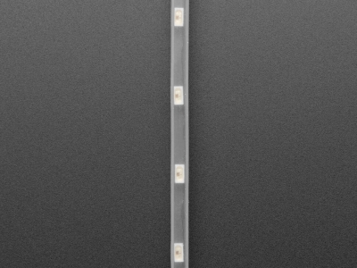 Adafruit NeoPixel LED Yan Işık Çubuğu - Siyah 60 LED