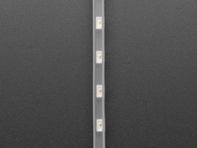 Adafruit NeoPixel LED Yan Işık Çubuğu - Siyah 90 LED