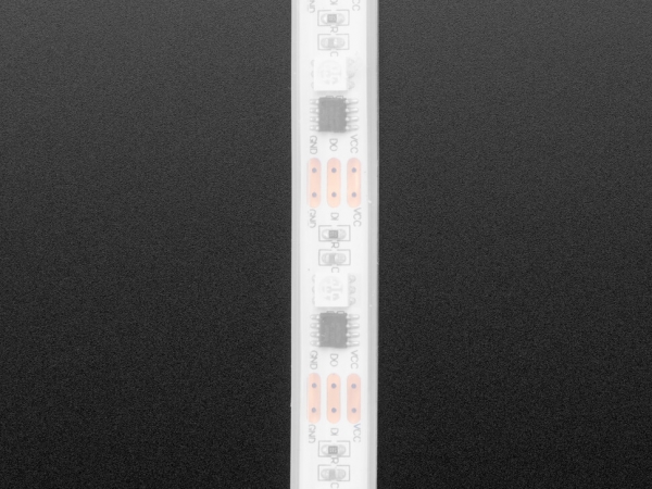 Adafruit NeoPixel UV LED Şerit 32 LED / Beyaz PCB - 1M - Thumbnail