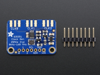 Adafruit Si5351A Clock Generator Breakout Board - 8KHz - 160MHz - 2