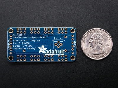 Adafruit's 24-Channel 12-bit PWM LED Driver with SPI Interface - TLC5947 - 2