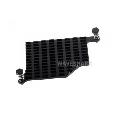 Aluminum Heatsink For Raspberry Pi 5, With Thermal Pads And Spring-Loaded Push Pins - 1
