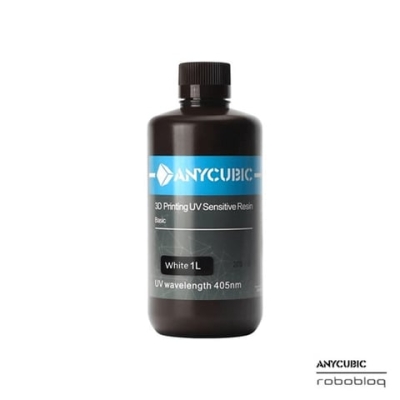 Anycubic White Resin 1 KG - SLA - 1