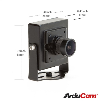 Arducam 1080P Düşük Işık WDR Metal Kasalı USB Kamera Modülü - 3