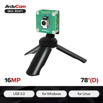 Arducam 16MP IMX519 Motorlu Odaklama USB 3.0 Kamera Modülü - 7