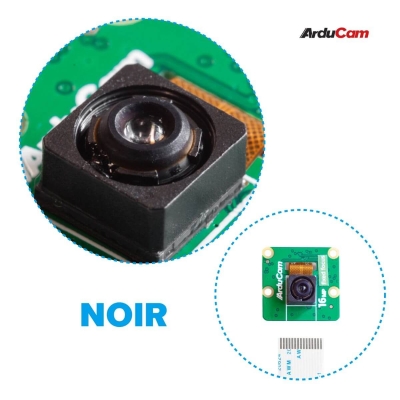 Arducam 16MP IMX519 NoIR camera module for All Raspberry Pi Models - 4