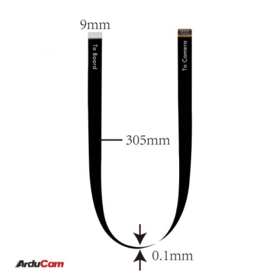 Arducam 300mm Extension Cable for Raspberry Pi and NVIDIA Jetson Nano Camera Module - 3