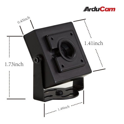 Arducam 4K 8MP IMX219 Autofocus USB Camera Module Metal Case - 3