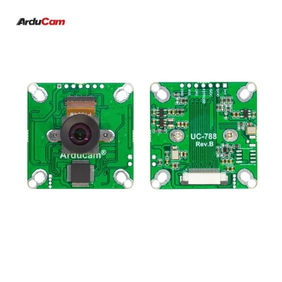 Arducam 5MP OV5648 USB Camera Module with Wide Angle M12 Lens and Single Microphone - 4
