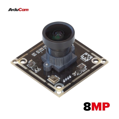 Arducam 8MP IMX179 USB Camera Module with Wide Angle 115°(H) M12 Lens - 1