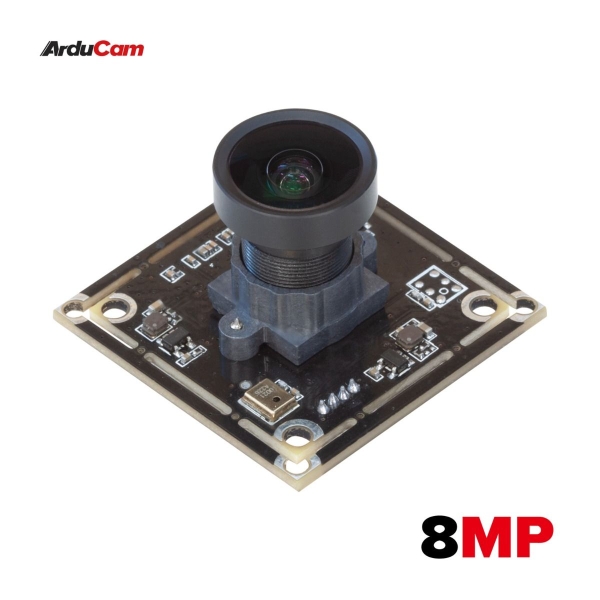 Arducam - Arducam Geniş Açılı 115°(H) M12 Lensli 8MP IMX179 USB Kamera Modülü