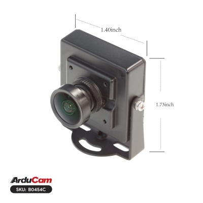 Arducam Geniş Açılı M12 Lensli ve Metal Kasalı 5MP OV5648 USB Kamera Modülü - 4