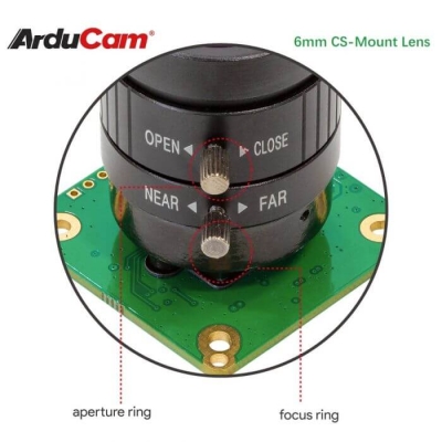 Arducam High-Quality Camera 12.3MP 1/2.3 Inch IMX477 HQ Camera Module for Jetson - 4