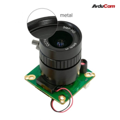 Arducam High Quality IR-CUT Camera for Jetson With 6mm CS Lens - 3