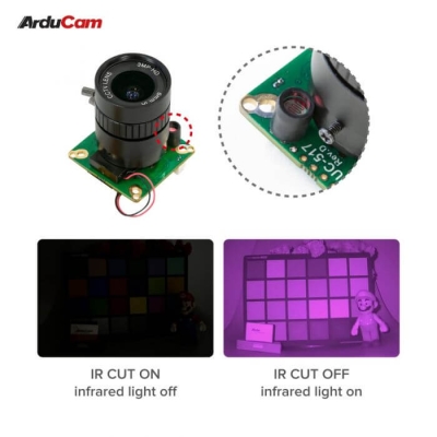 Arducam High Quality IR-CUT Camera for Jetson With 6mm CS Lens - 5