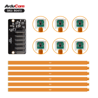 Arducam IMX219 Çoklu Kamera Kiti - 2