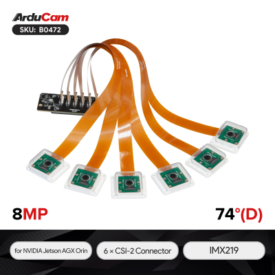 Arducam IMX219 Çoklu Kamera Kiti - 1