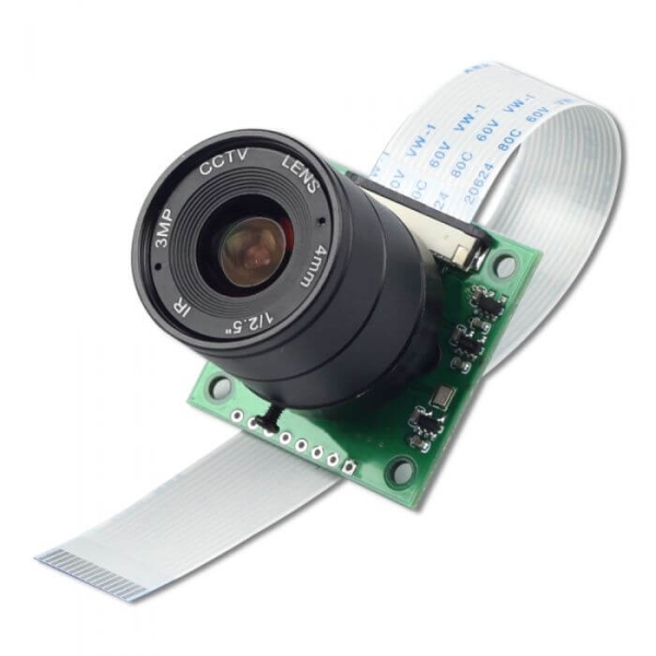 Arducam - Arducam NOIR 8MP Sony IMX219 kamera modülü CS 2718 Lens
