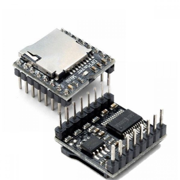 Arduino DF Player Mini Mp3 Player Mini SD Card Input Module - Thumbnail