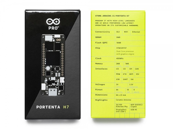 Arduino Portenta H7 (Original) - Thumbnail